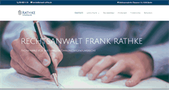 Desktop Screenshot of anwalt-rathke.de